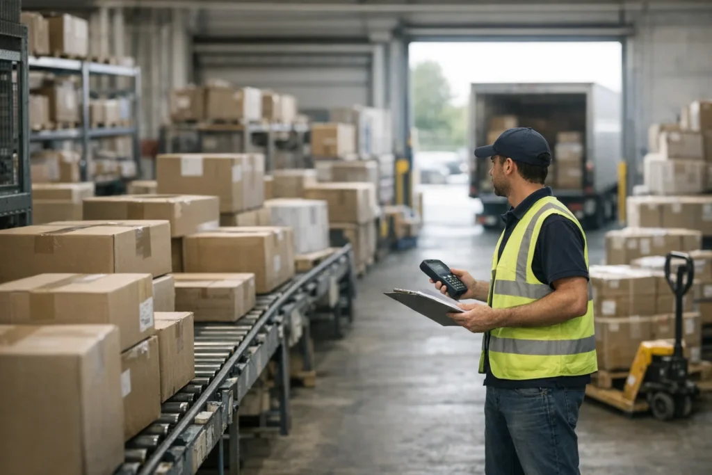 Que signifie "votre colis est en transit sur nos plateformes logistiques" ?